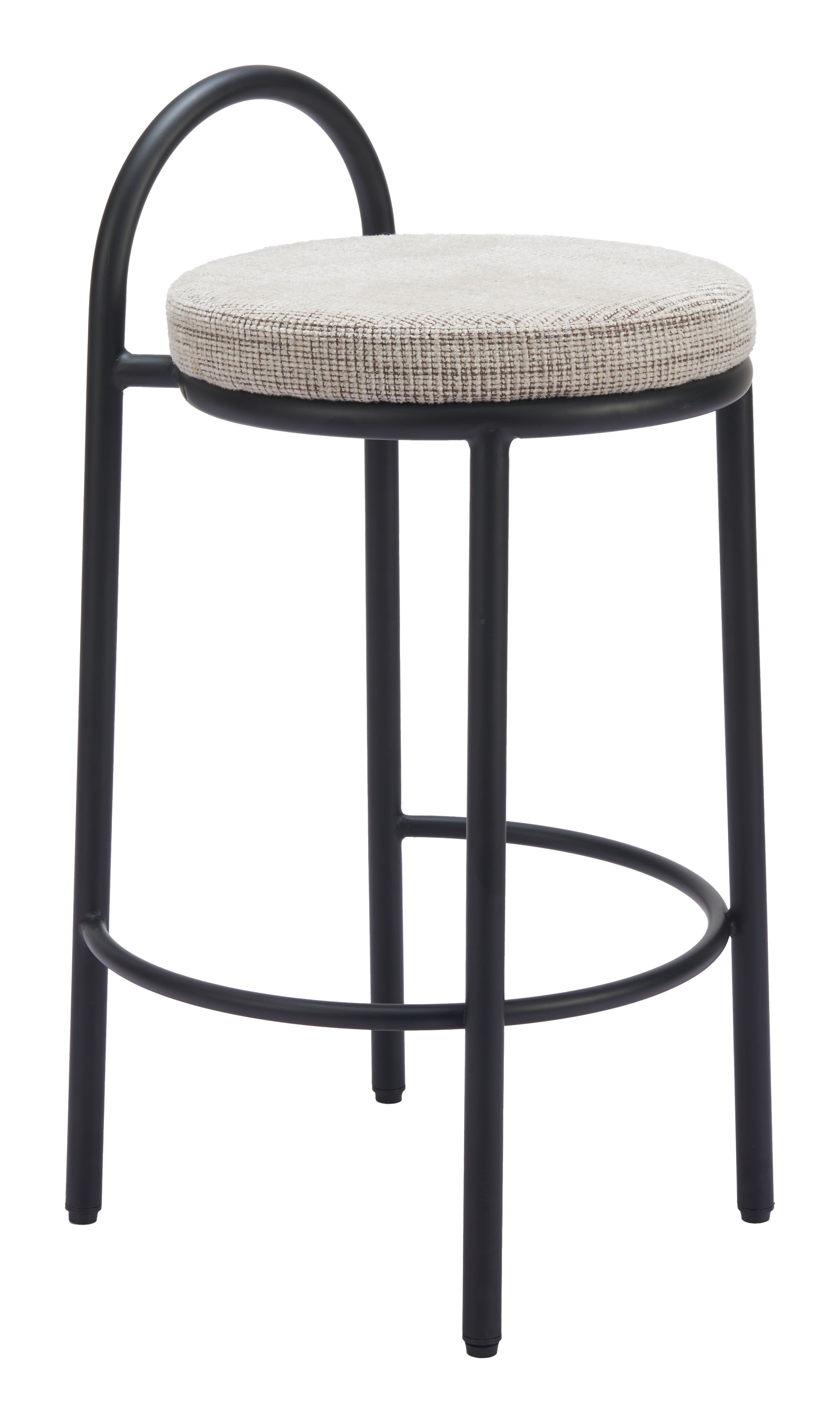 ZUO - Sisal Counter Stool (Set of 2) in Beige Tweed
