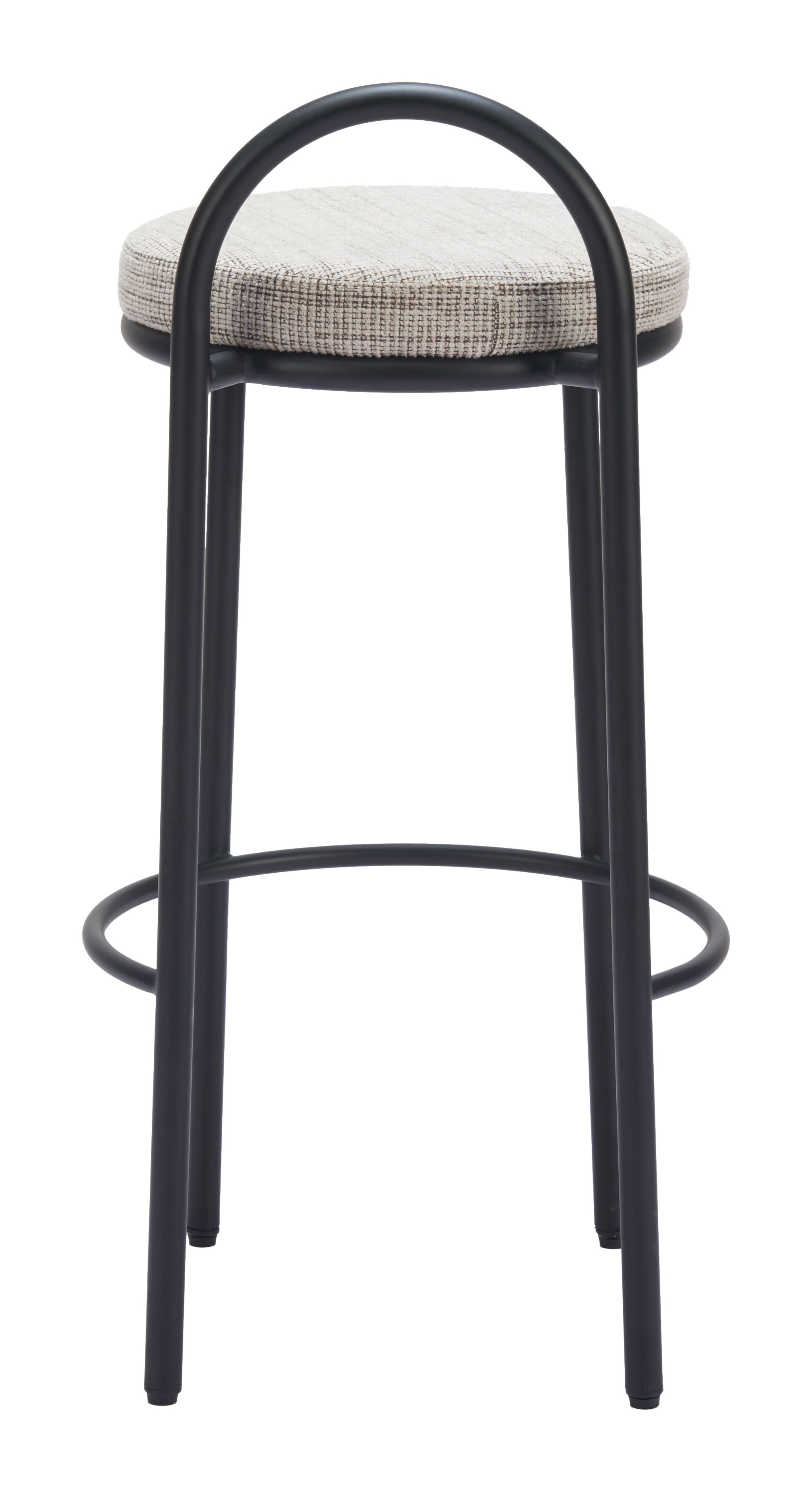 ZUO - Sisal Barstool (Set of 2) in Beige Tweed