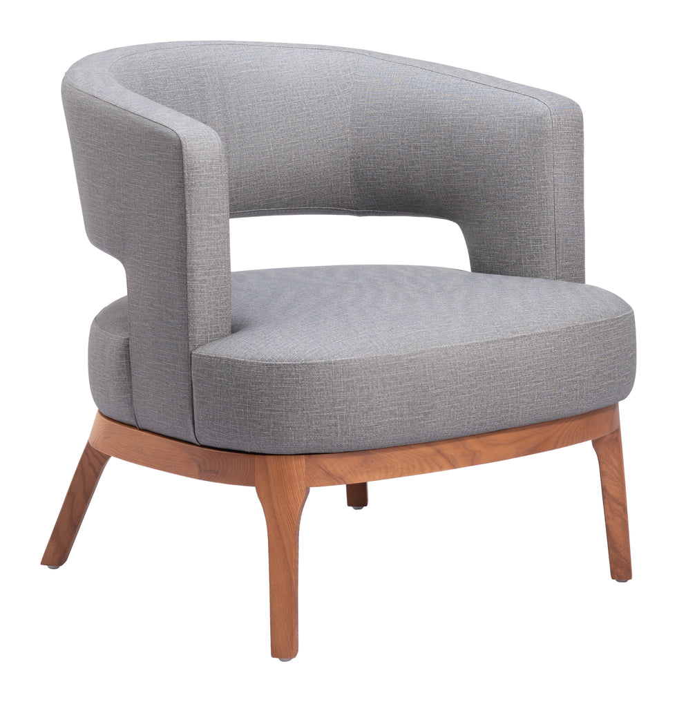 ZUO - Penryn Accent Chair in Slate Gray