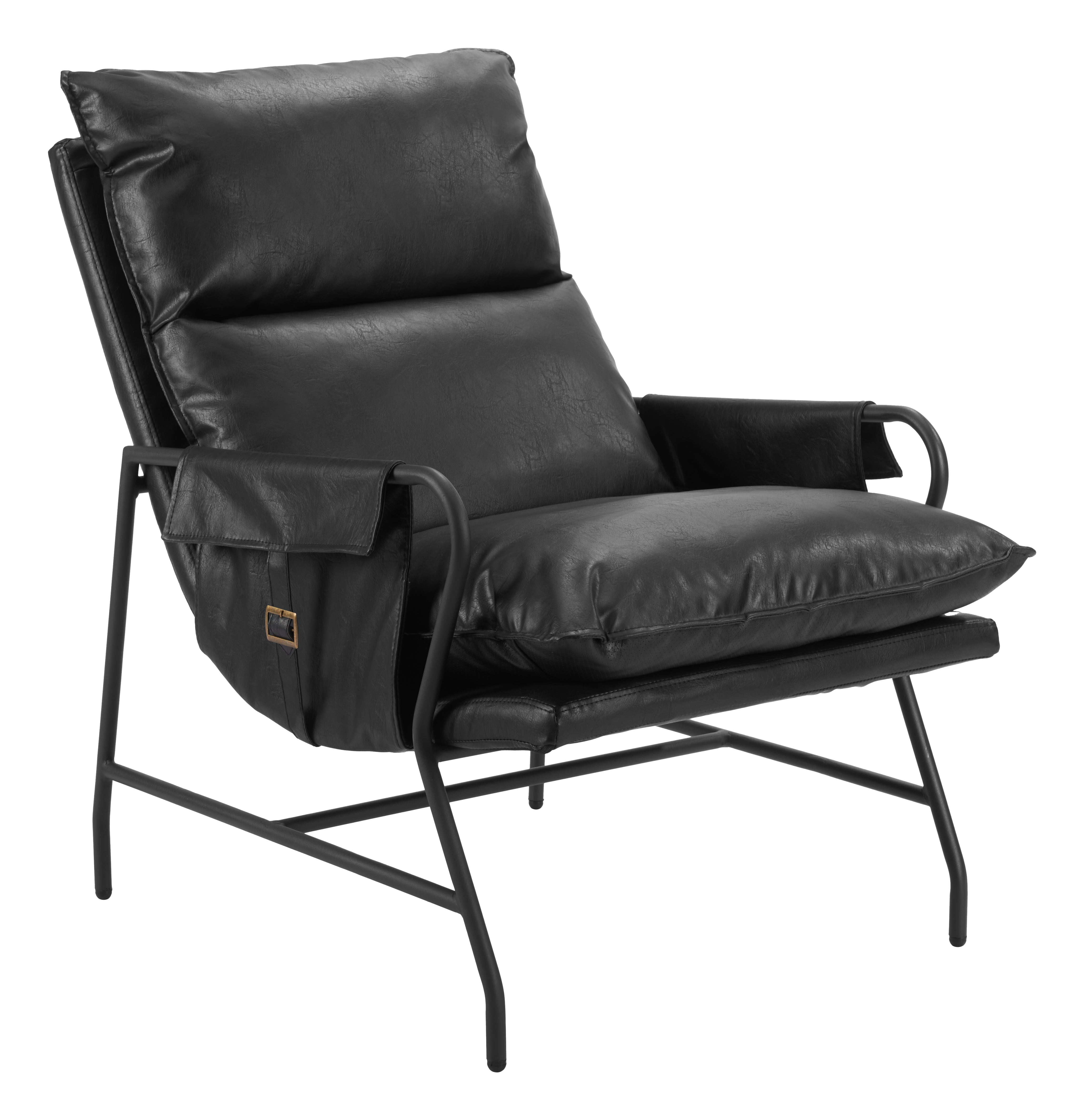 ZUO - Halaus Accent Chair in Black