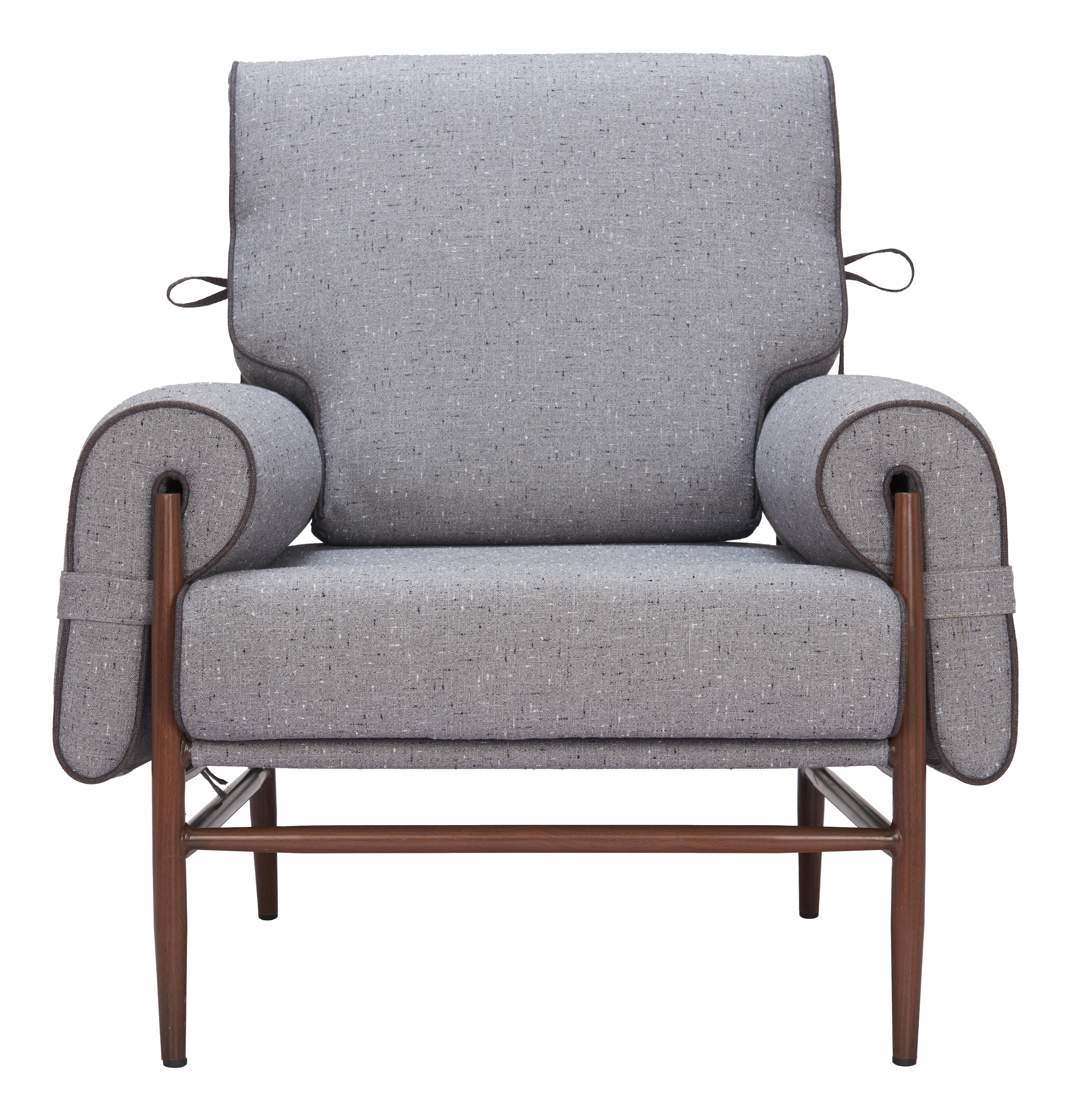 ZUO - Klem Accent Chair in Gray