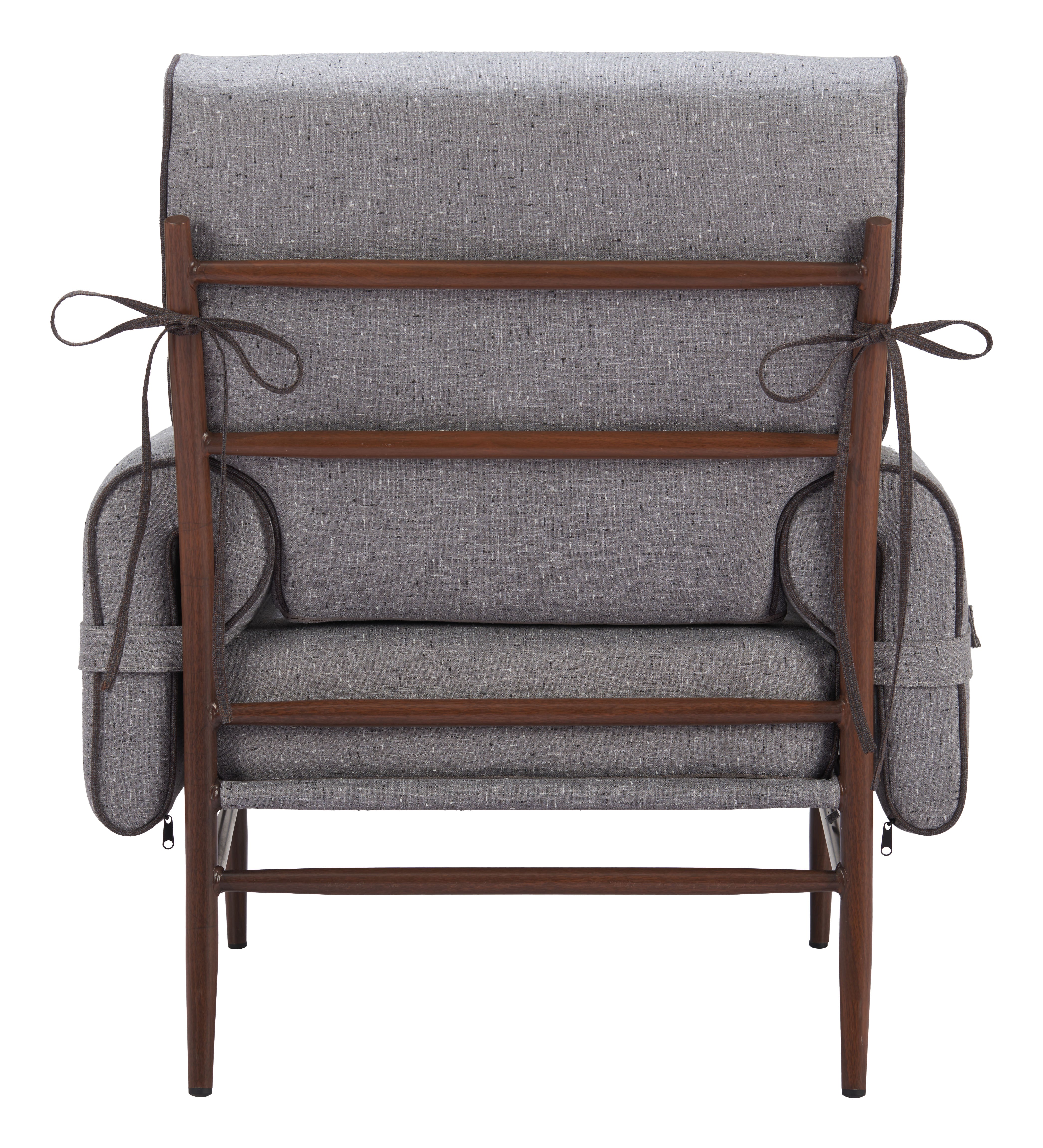 ZUO - Klem Accent Chair in Gray