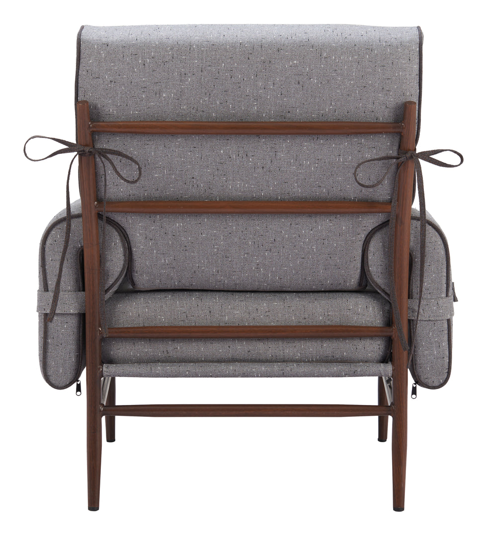 ZUO - Klem Accent Chair in Gray