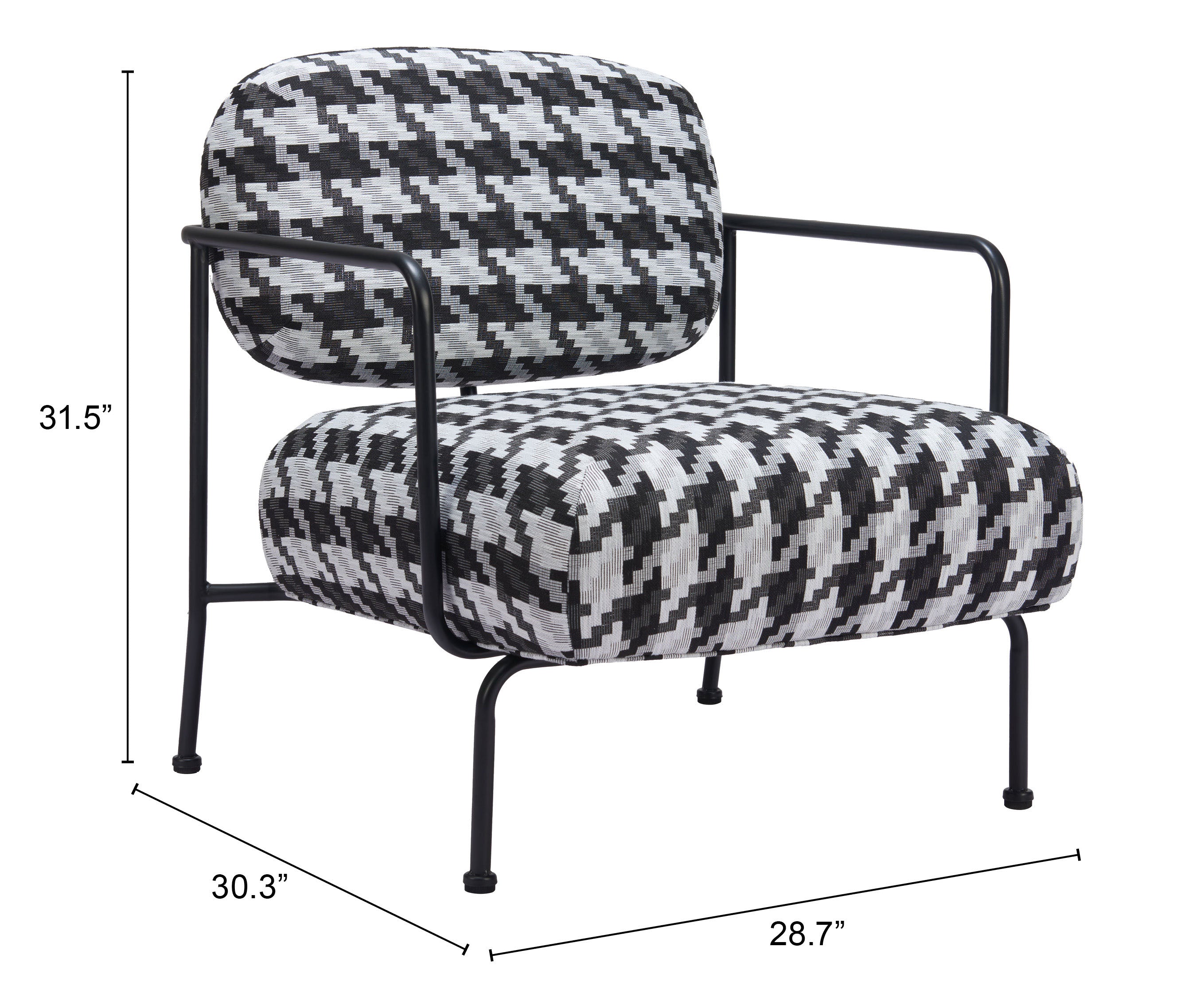 ZUO - Ulet Accent Chair in Multi-Color