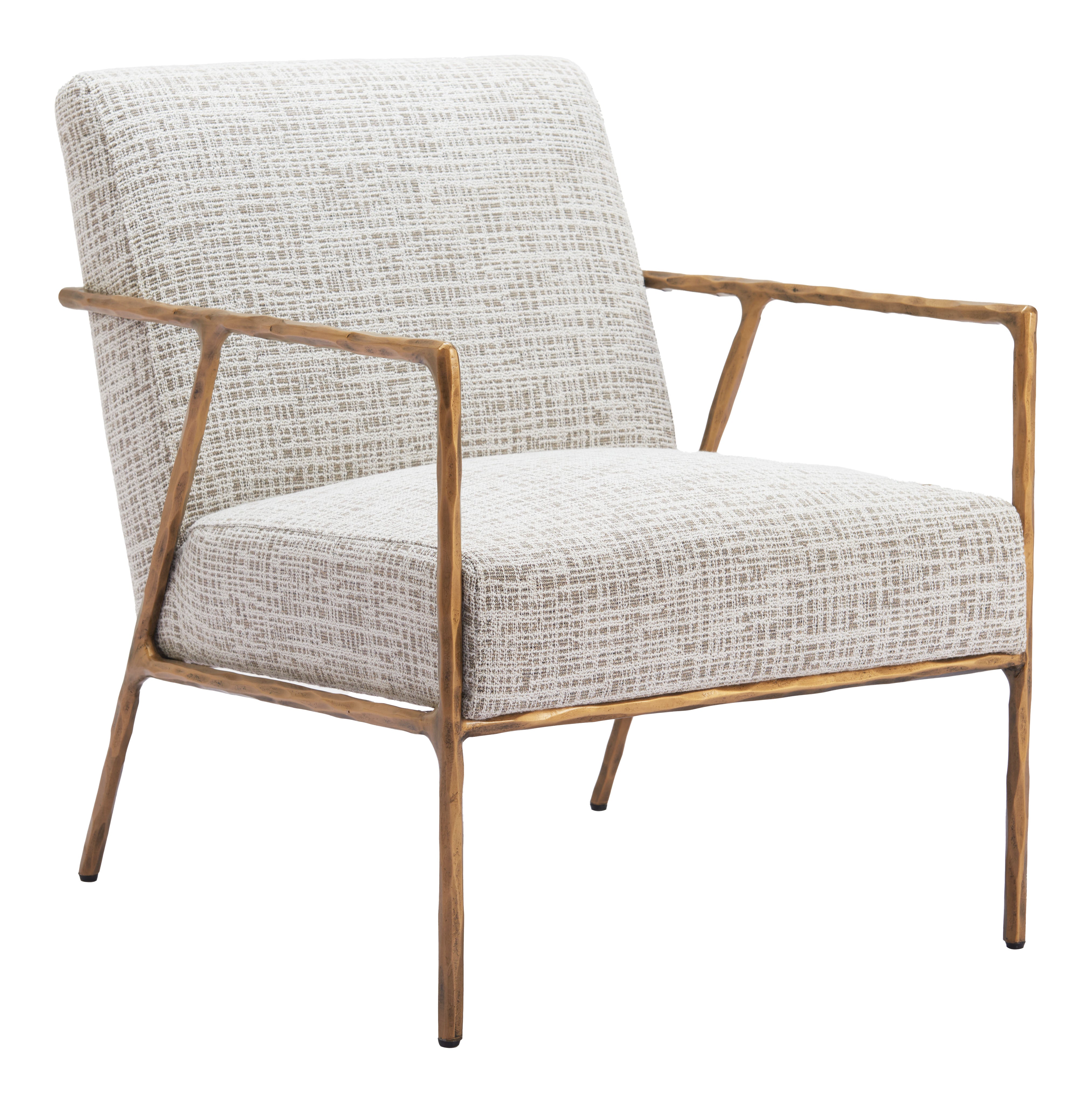 ZUO - Norrebro Accent Chair in Beige Frost