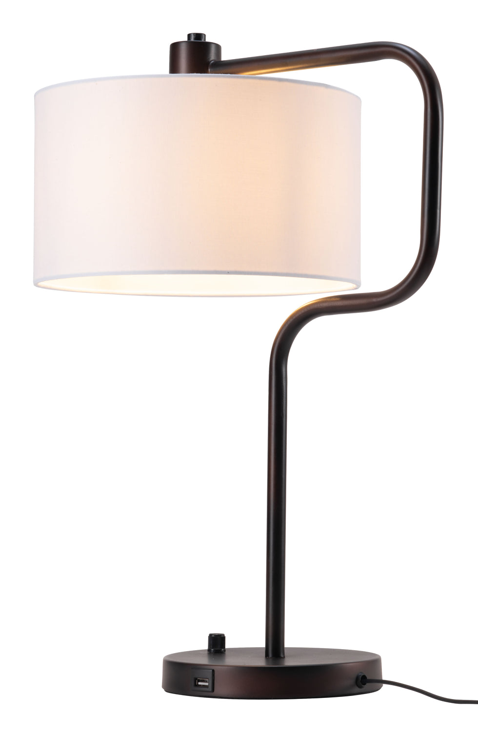 ZUO - Middlemist Table Lamp in White