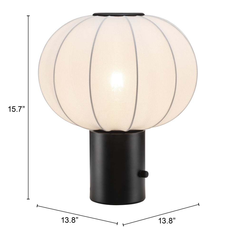 ZUO - Wisteria Table Lamp in White