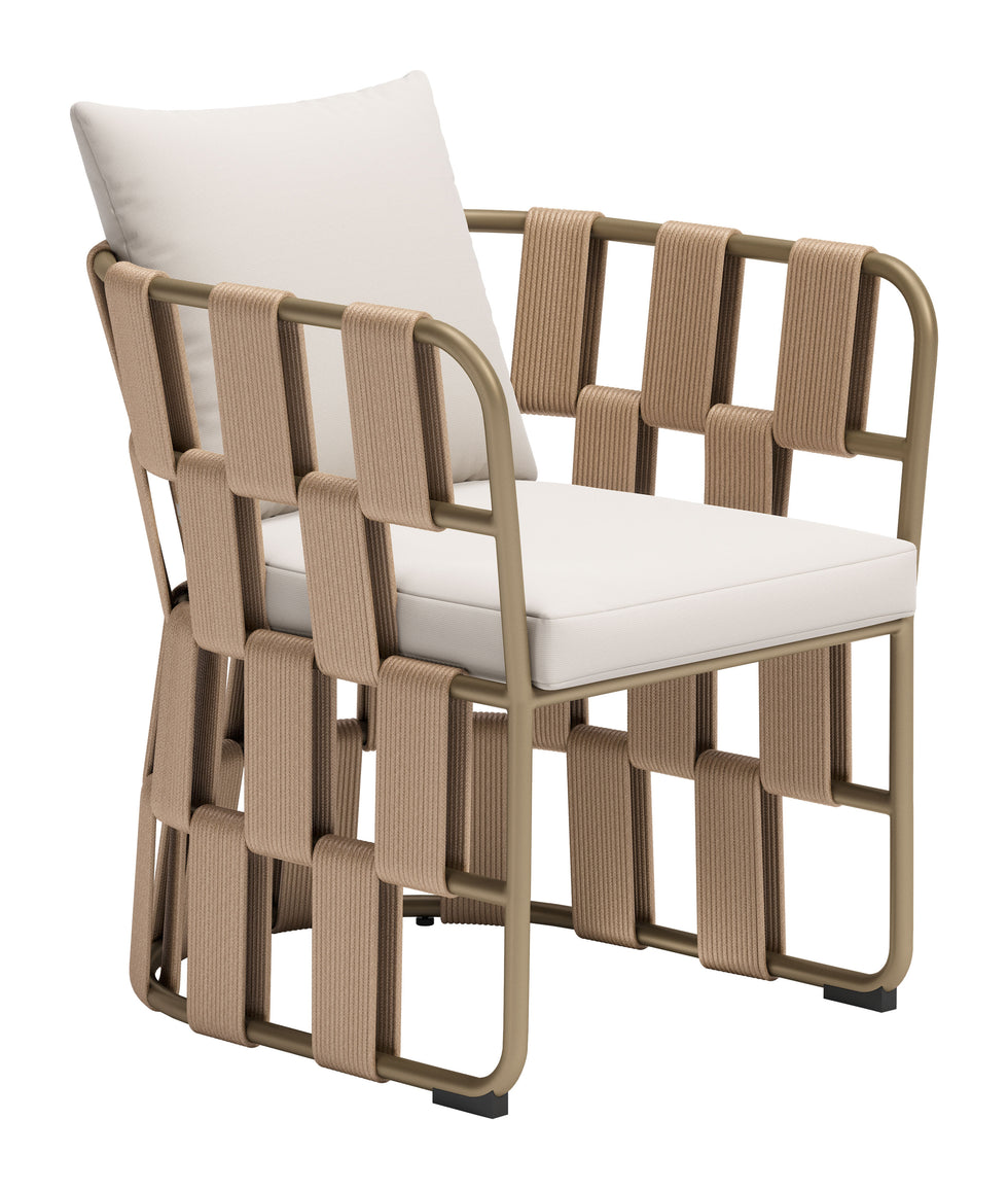 ZUO - Quadrat Dining Chair in White