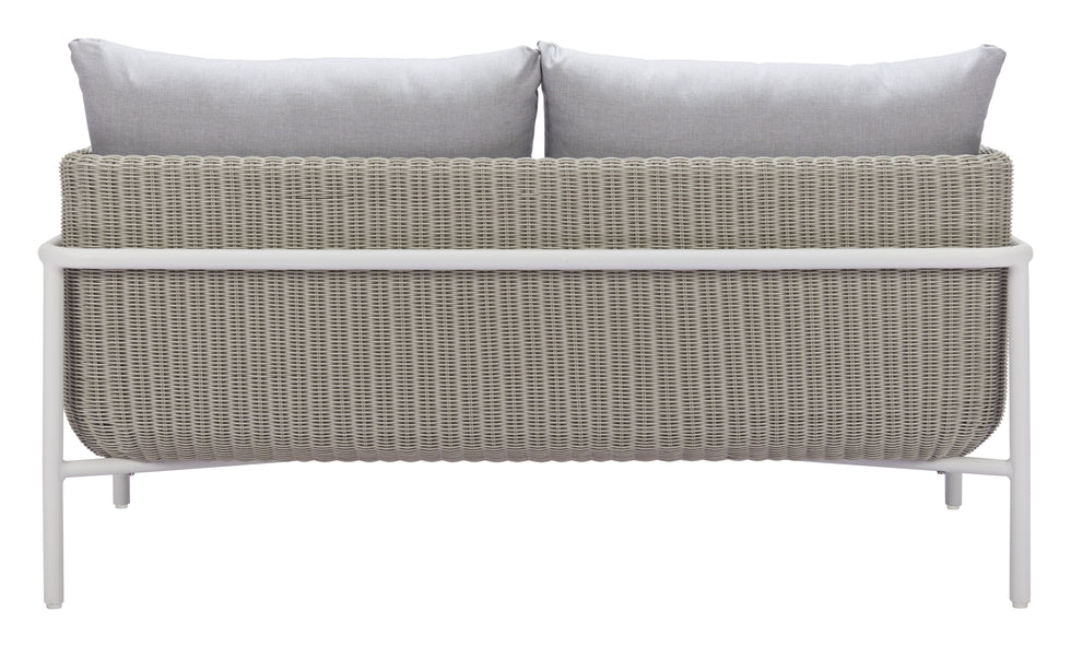 ZUO - Frais Loveseat in Gray
