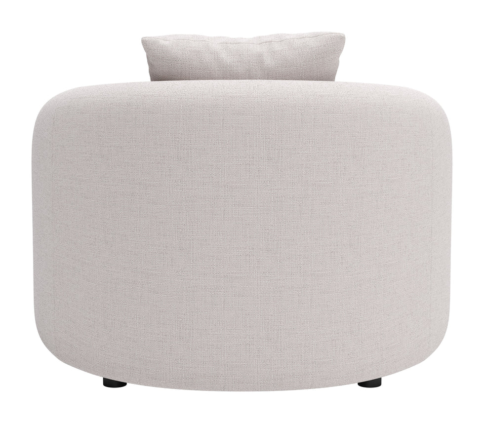 ZUO - Sunny Isles Accent Chair in Beige
