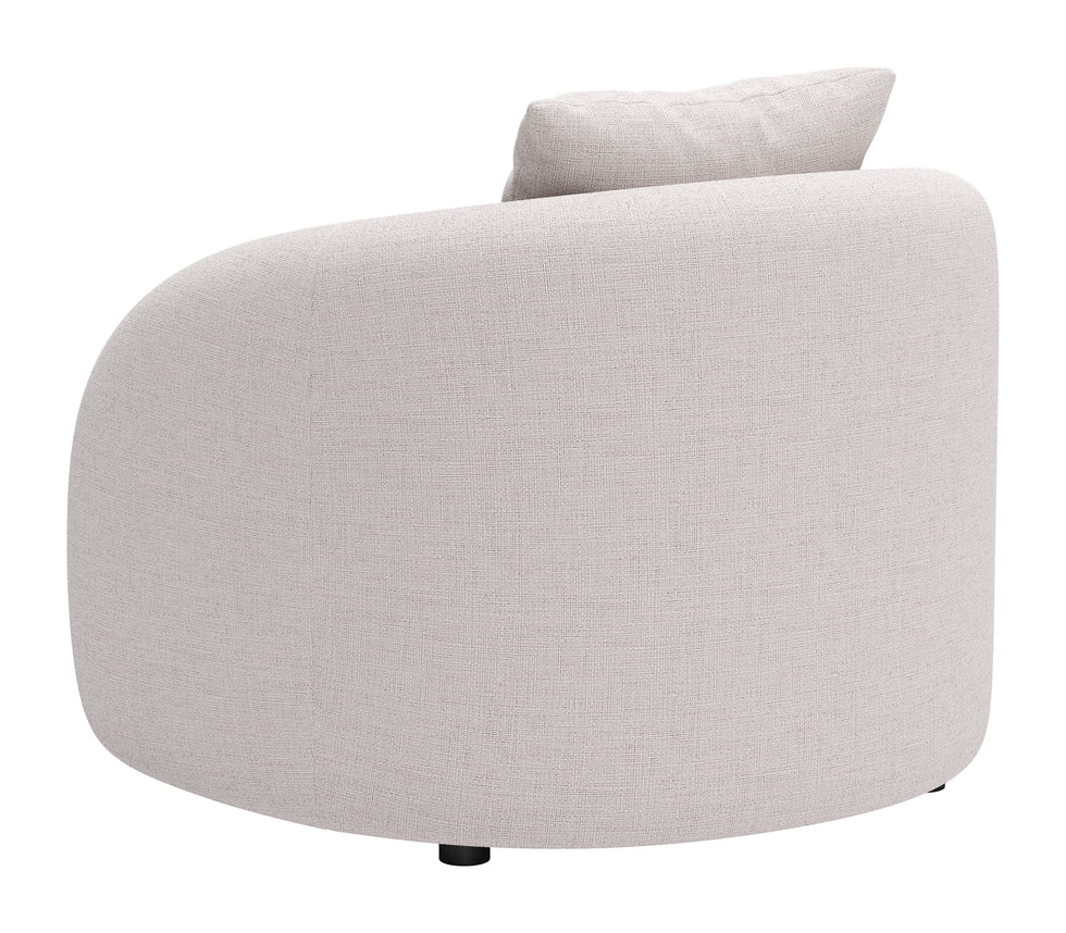 ZUO - Sunny Isles Accent Chair in Beige
