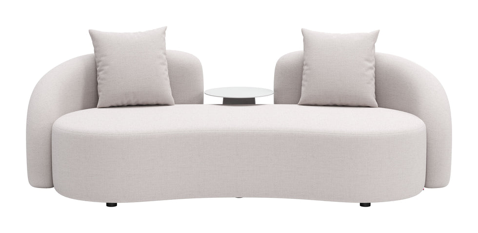 ZUO - Sunny Isles Loveseat in Beige