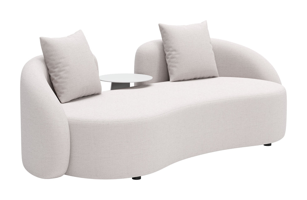 ZUO - Sunny Isles Loveseat in Beige