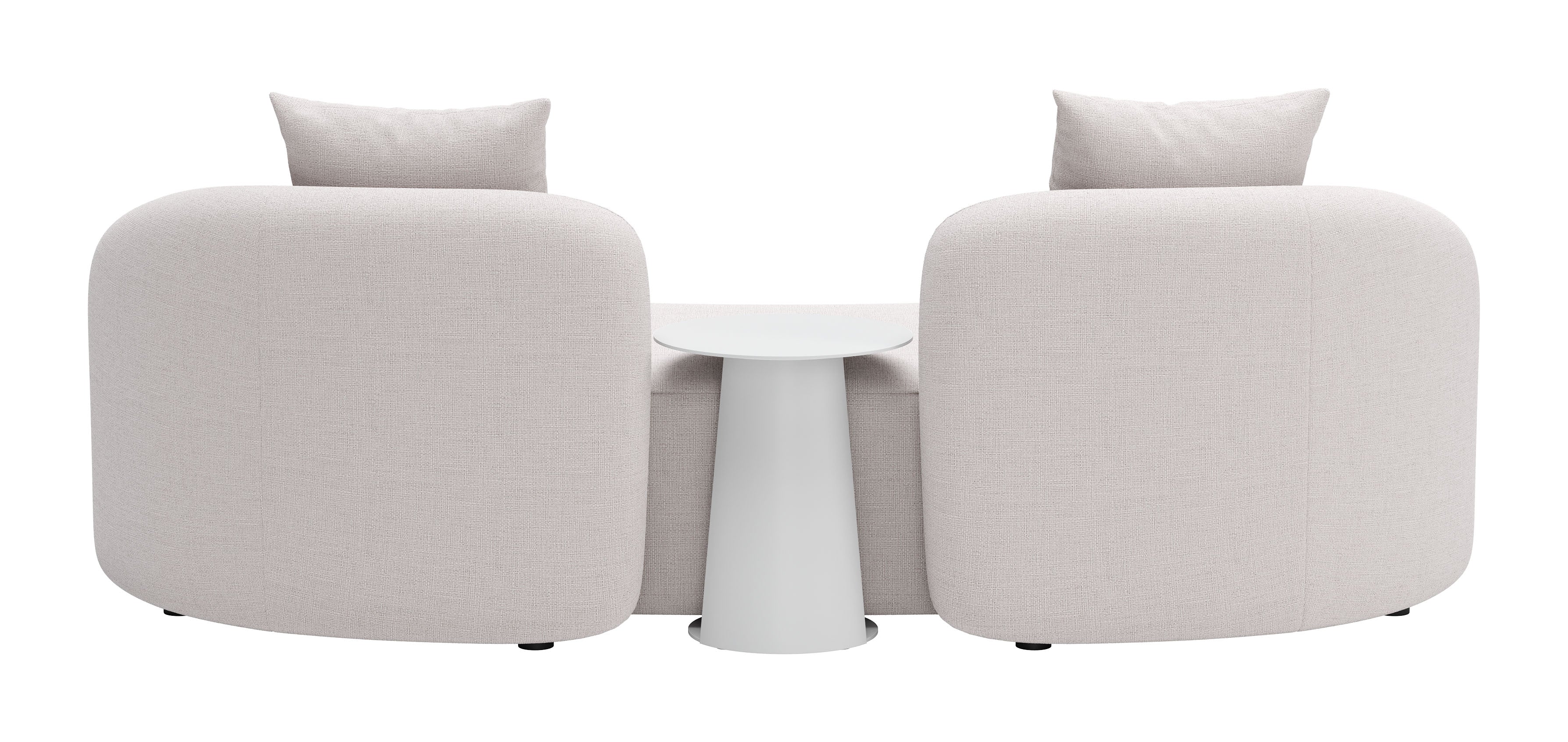 ZUO - Sunny Isles Side Table in White