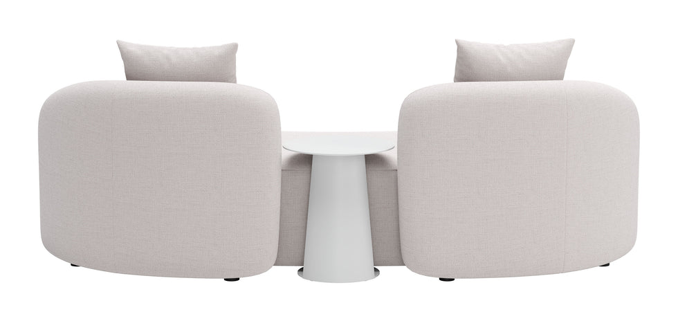 ZUO - Sunny Isles Side Table in White