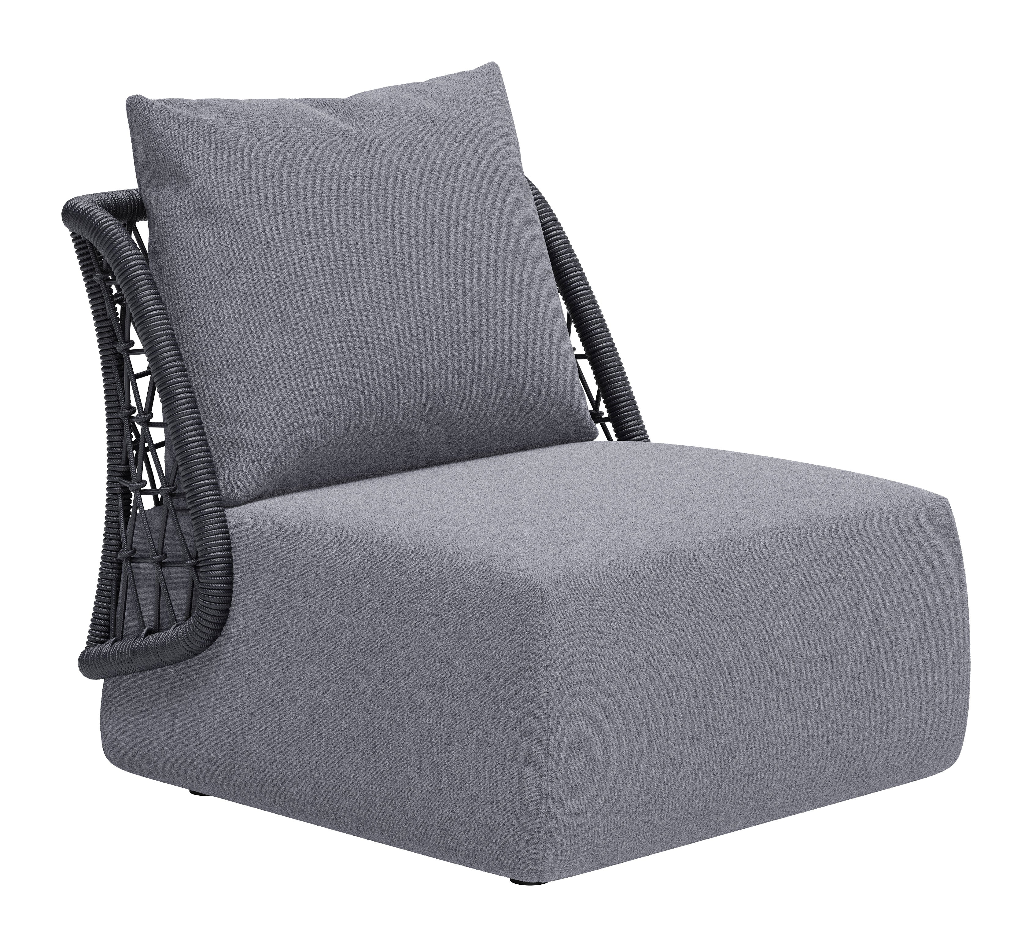ZUO - Mekan Accent Chair in Gray