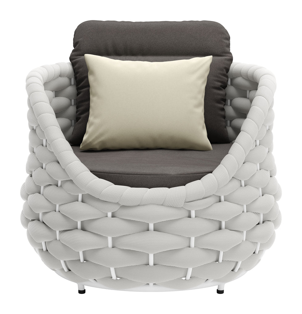 ZUO - Coral Reef Accent Chair in Gray