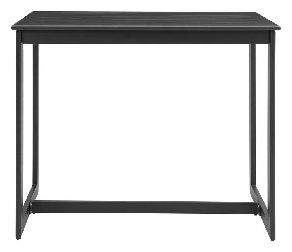ZUO - Midnight Wave Bar Table in Black