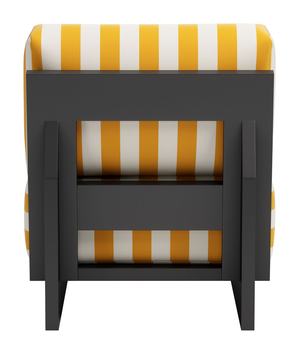 ZUO - Shoreline Accent Chair in Yellow