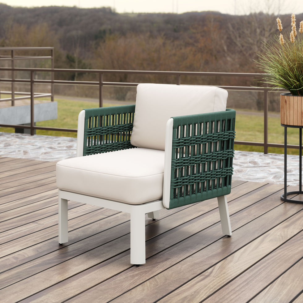 ZUO - Bridgehampton Armchair in White