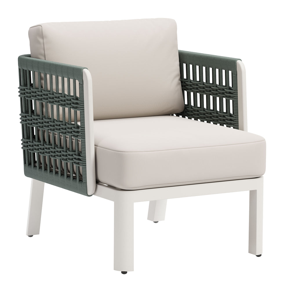 ZUO - Bridgehampton Armchair in White
