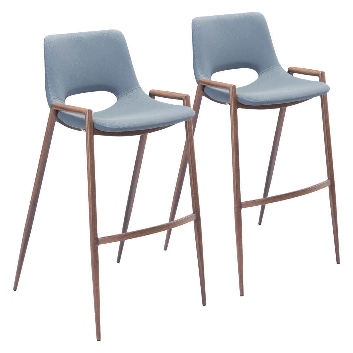ZUO - Desi Bar Chair (Set Of 2)