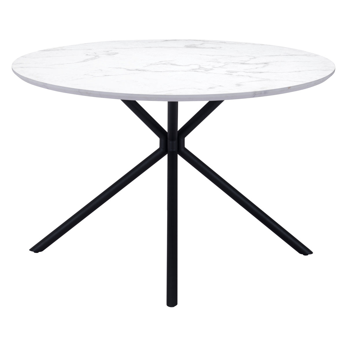 ZUO - Amiens Dining Table in White/Black