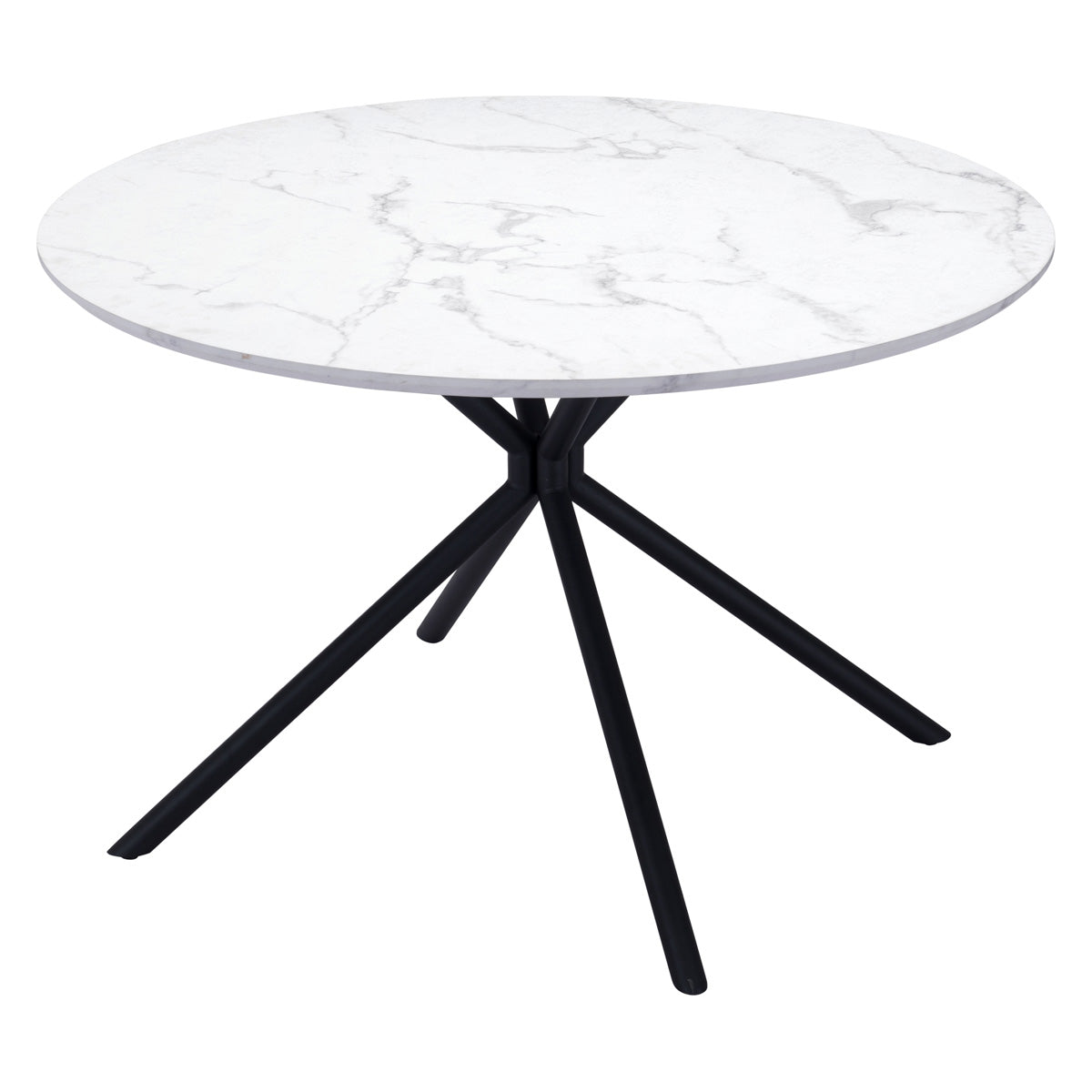 ZUO - Amiens Dining Table in White/Black