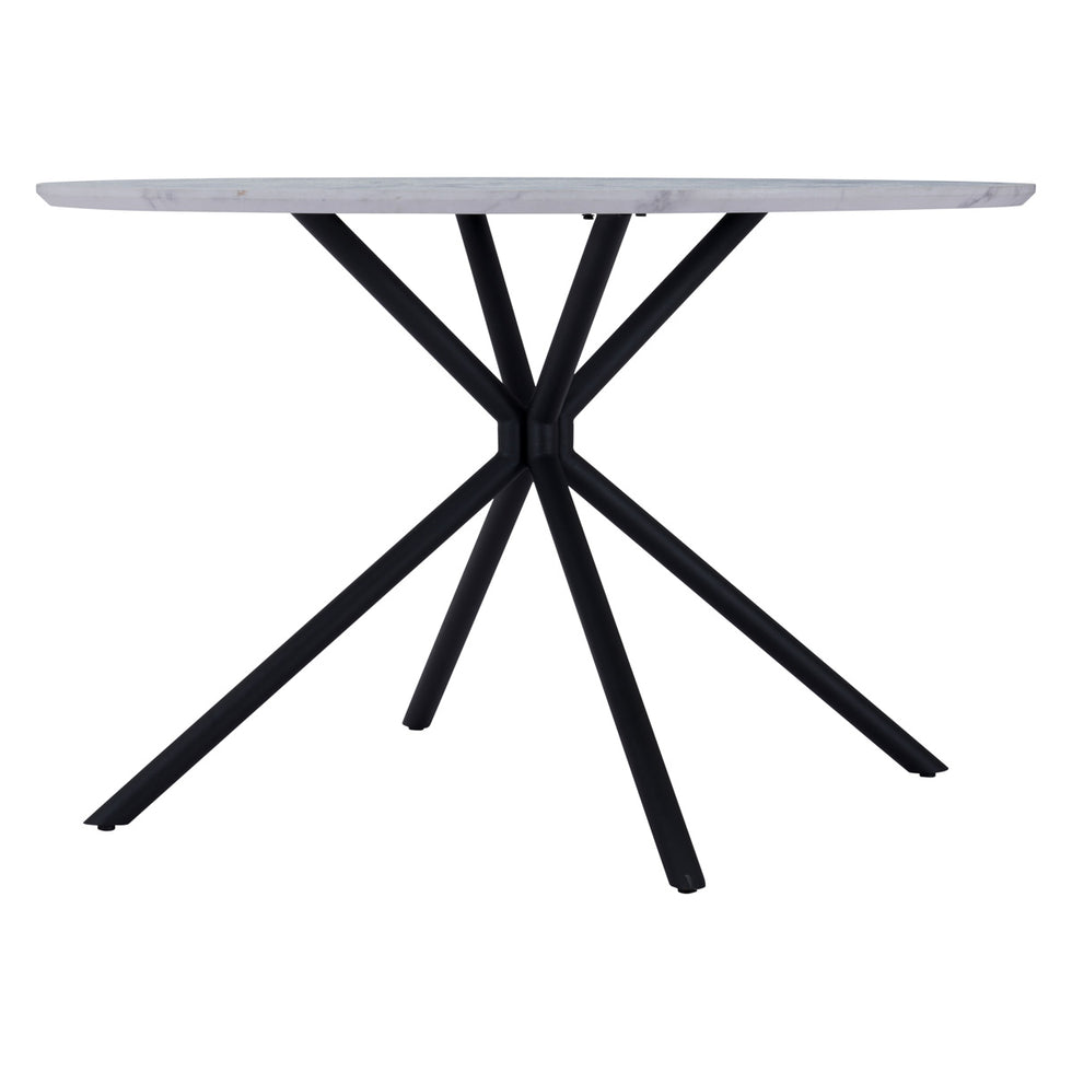 ZUO - Amiens Dining Table in White/Black
