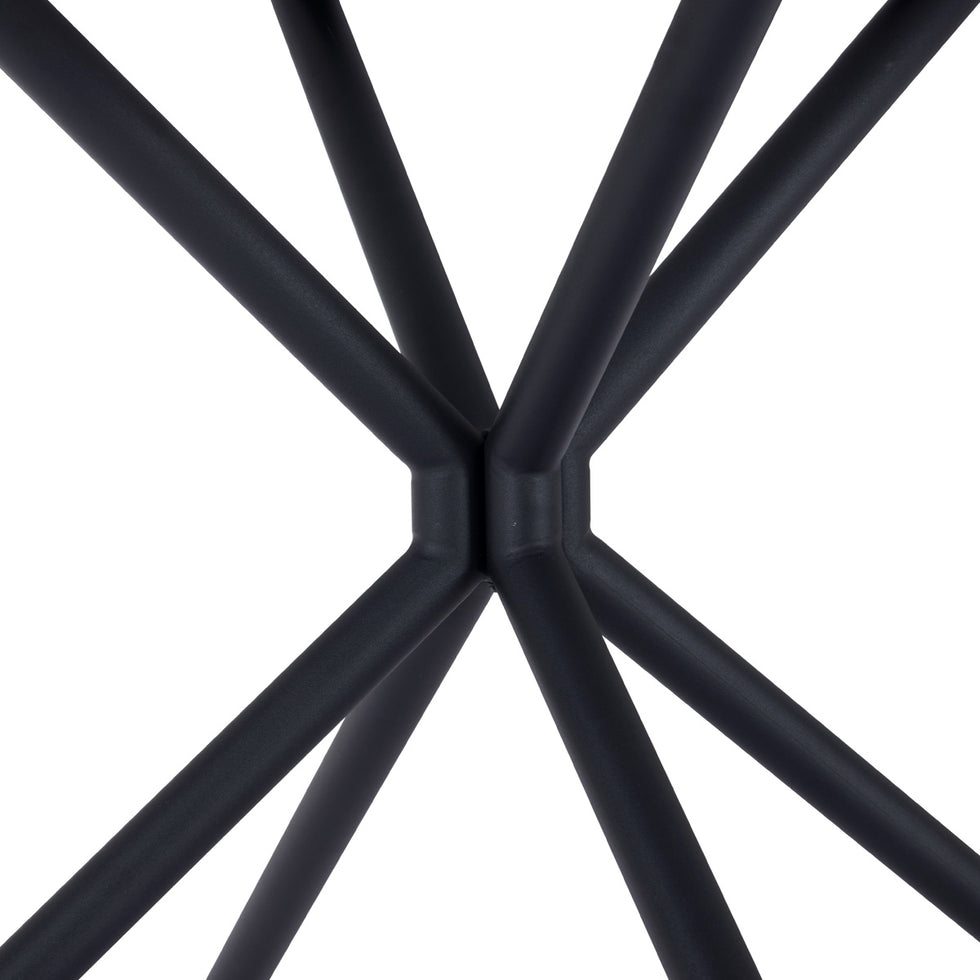 ZUO - Amiens Dining Table in White/Black