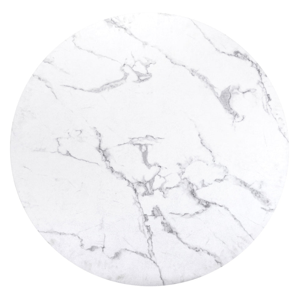 ZUO - Amiens Dining Table in White/Black