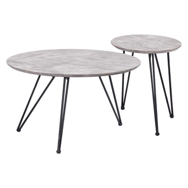 ZUO - Kerris Coffee Table Set in Gray