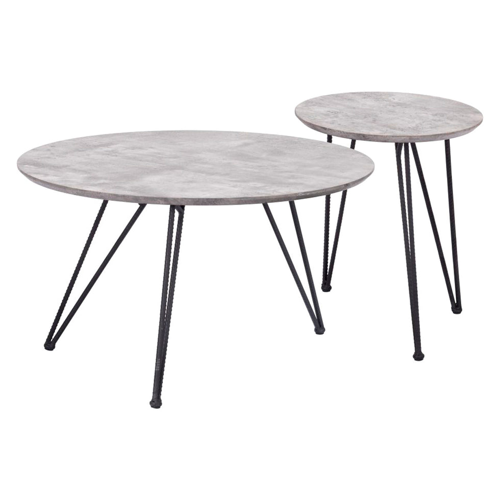 ZUO - Kerris Coffee Table Set in Gray