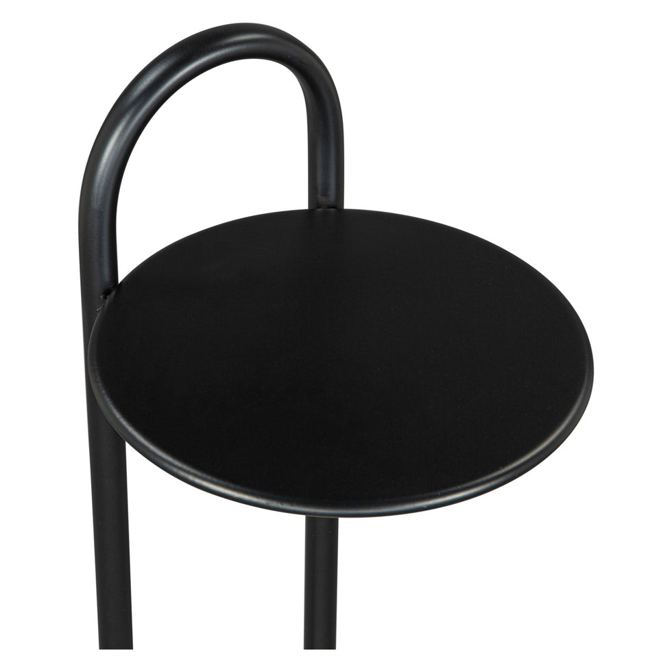 ZUO - Christian Side Table in Black/White