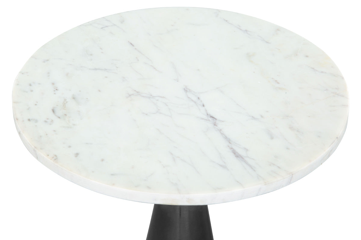 ZUO - Tim Side Table in White/Black