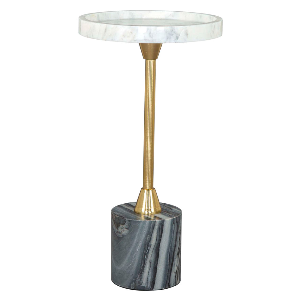 ZUO - Johan Side Table in White, 22"H