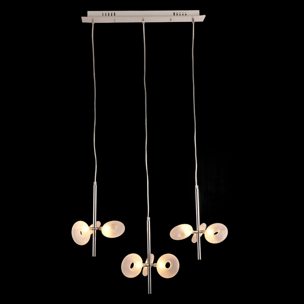 ZUO - Hale Ceiling Lamp in Clear