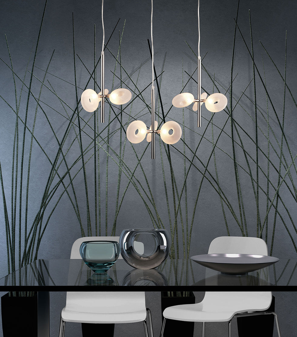ZUO - Hale Ceiling Lamp in Clear