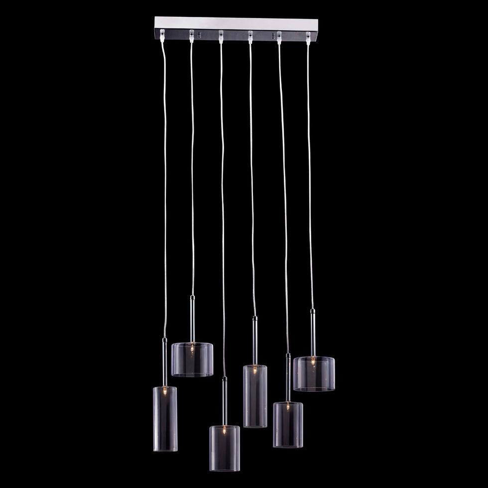 ZUO - Hale Ceiling Lamp in Clear