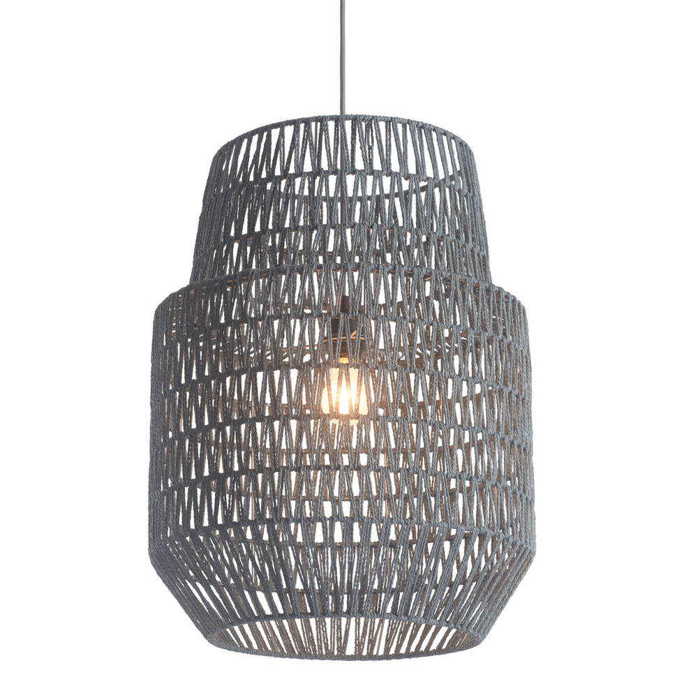 ZUO - Daydream Ceiling Lamp in Gray