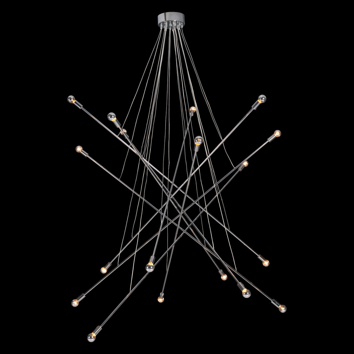 ZUO - Belief Ceiling Lamp in Chrome
