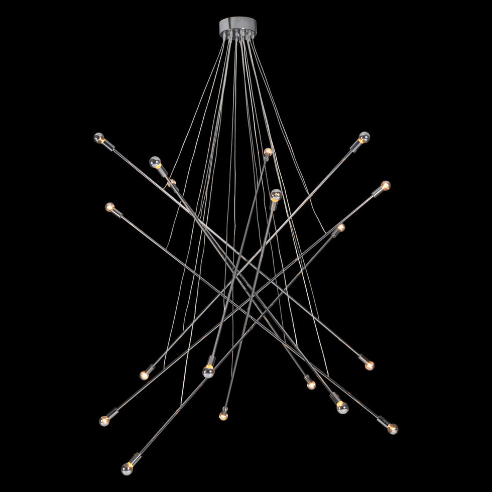 ZUO - Belief Ceiling Lamp in Chrome