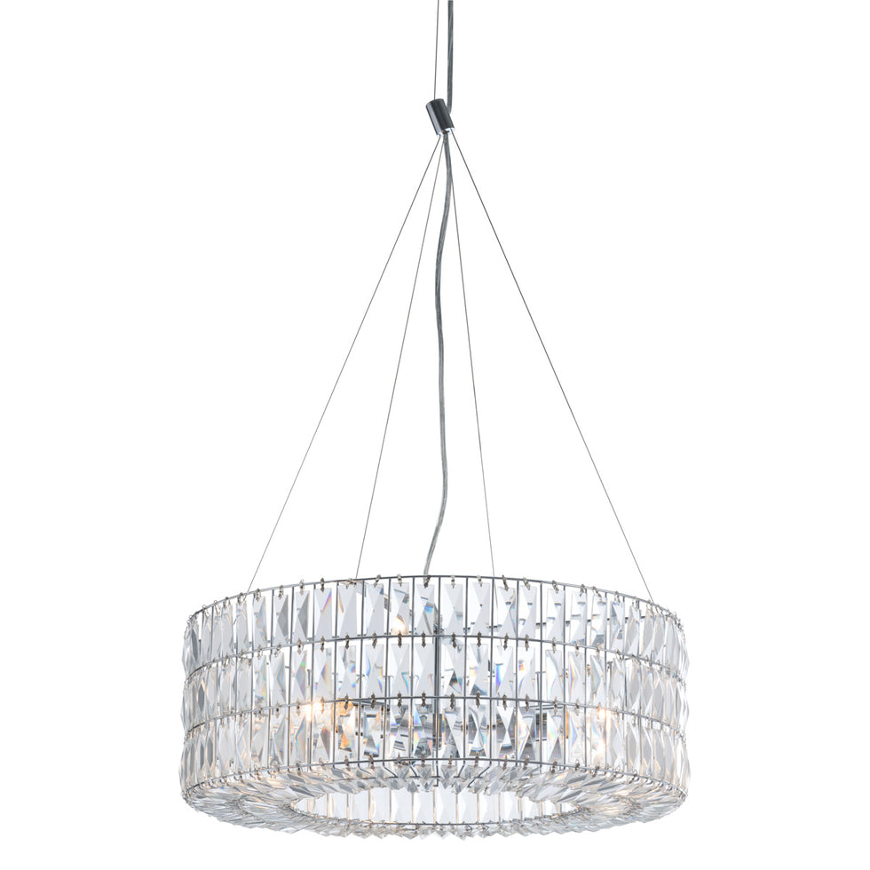 ZUO - Jena Ceiling Lamp in Chrome