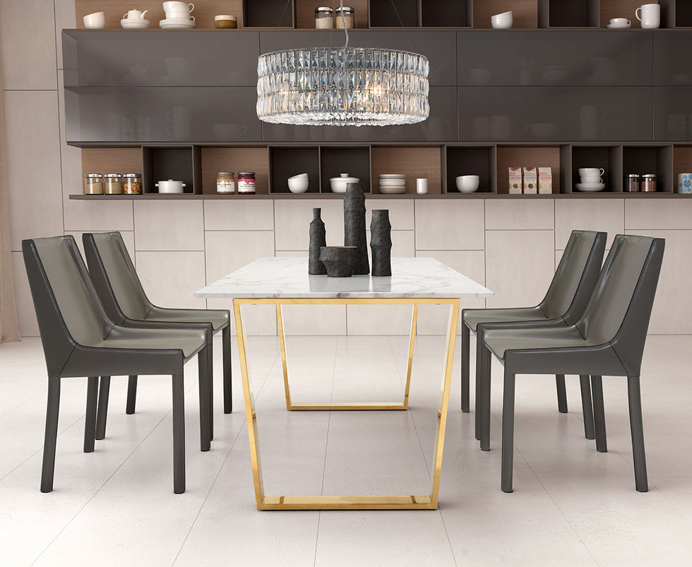 ZUO - Jena Ceiling Lamp in Chrome