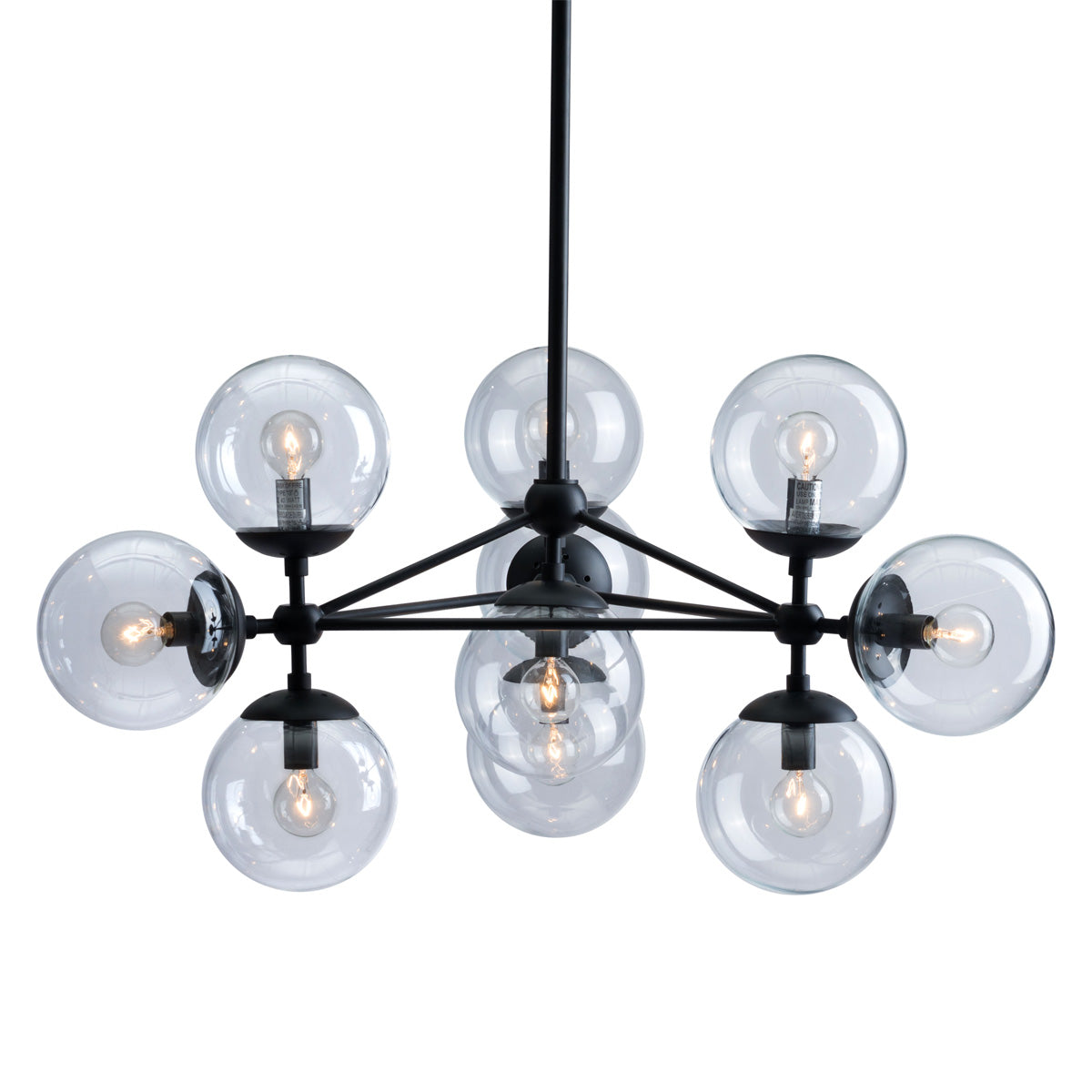 ZUO - Belfast Ceiling Lamp in Black