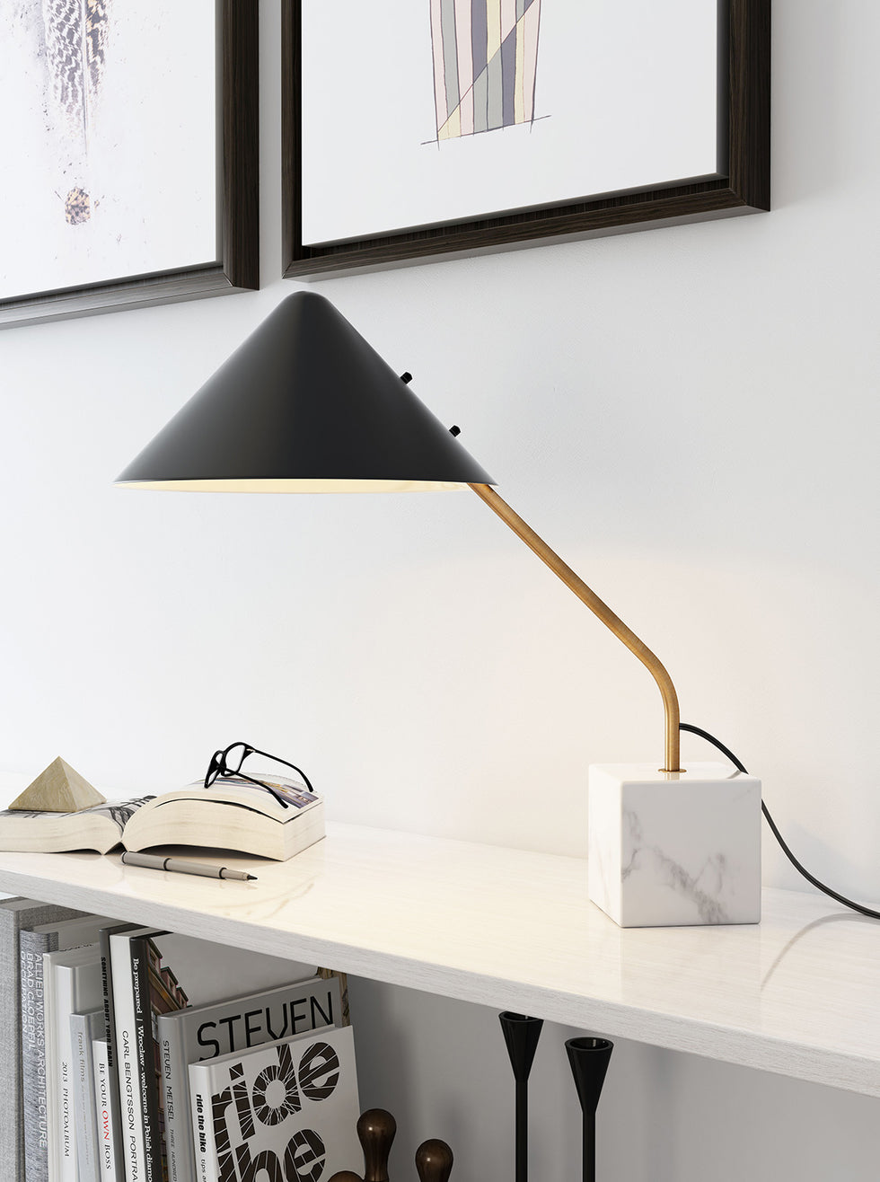ZUO - Pike Table Lamp in Black
