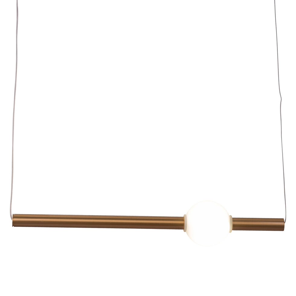 ZUO - Adeo Ceiling Lamp in Brass