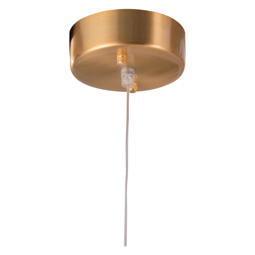 ZUO - Adeo Ceiling Lamp in Brass