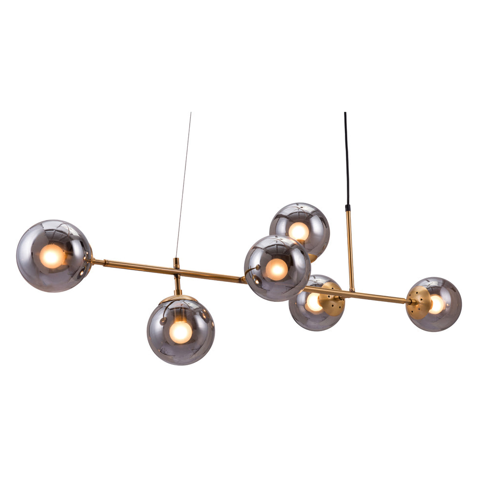 ZUO - Gisela Ceiling Lamp in Brass