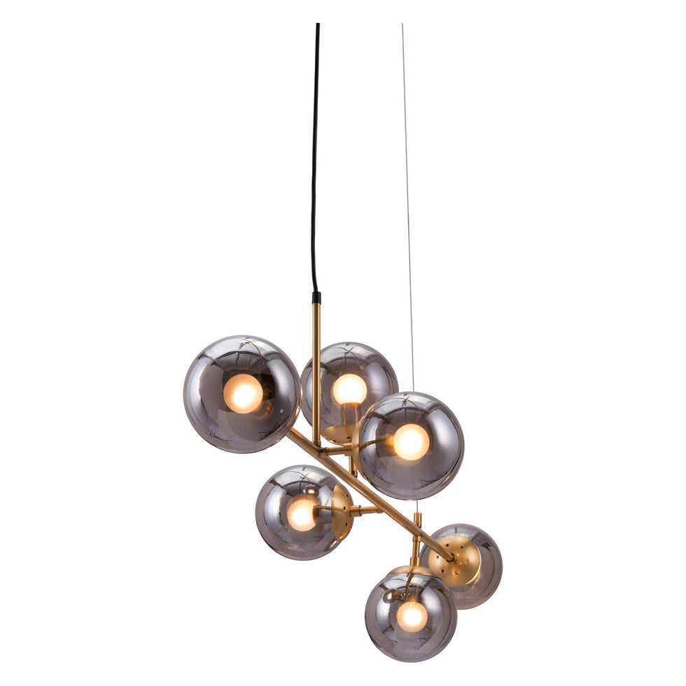 ZUO - Gisela Ceiling Lamp in Brass